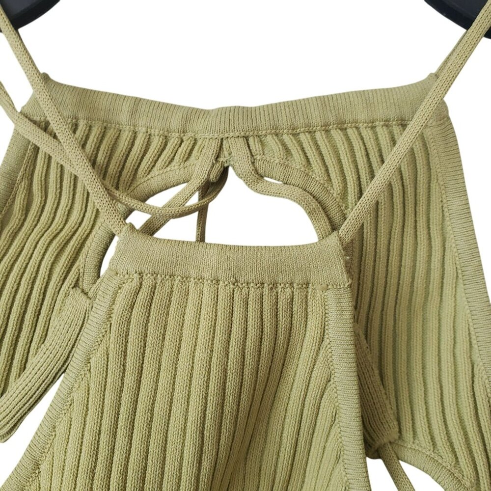 Significant Other Pistachio Green Knit Midi Dress Spring Revolve Australian - Picture 8 of 15